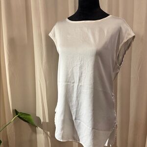 Banana Republic Cream Tunic Top